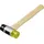TOOLCRAFT Gummihammer mittelweich/mittelhart 335 g