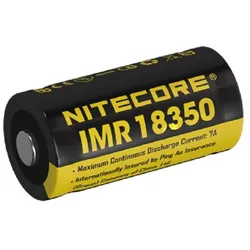 Nitecore Li-Ion Akku Typ 18350 IMR (NI18350A) 700mAh für Leuchten
