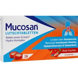 A. Nattermann & Cie. GmbH Mucosan Lutschtabletten Rote Früchte