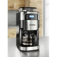 Carrera Aroma PlusEdelstahl-Kaffeemaschine mit Mahlwerk #SGg