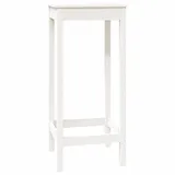 vidaXL Bartisch 50 x 50 x 110 cm Weiß