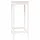 vidaXL Bartisch 50 x 50 x 110 cm Weiß