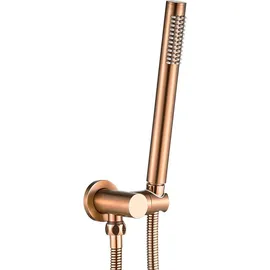 REA LUNGO duschset mit Regenbrause Kupfer