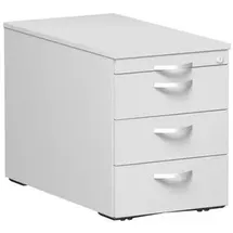 Geramöbel Flex Rollcontainer 43,8 x 80,0 x 56,5 cm lichtgrau
