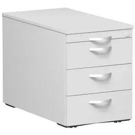 Geramöbel Flex Rollcontainer 43,8 x 80,0 x 56,5 cm lichtgrau