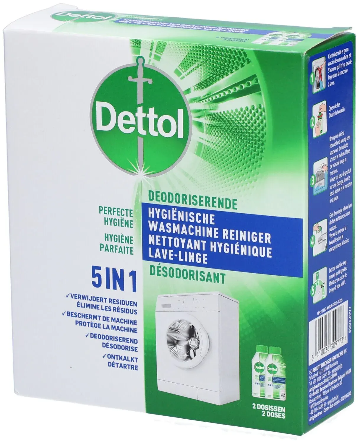 Dettol Hygienischer Reiniger Waschmaschine Deodorant DUO