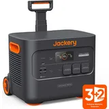 Jackery Explorer 2000 Plus Tragbare Ladestation - Black - One Size