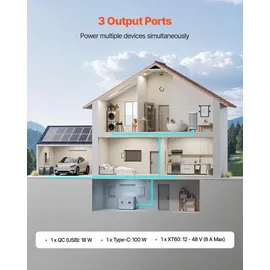 Vevor Erweiterungsakku 3,84 kWh