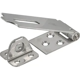 August Vormann Sicherheits-Überfalle Edelstahl 100 mm grau