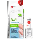 Eveline Cosmetics Nail Therapy Professional Lack-Finish für die Fingernägel 2 in 1 8 ml