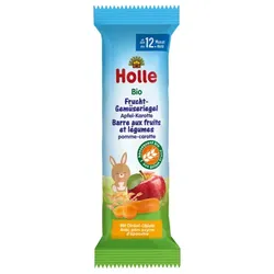 Holle Frucht-Gemüseriegel Apfel-Karotte bio