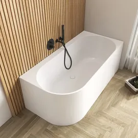 rivea Maila Eckbadewanne 166 x 80 cm (BR0078WH)