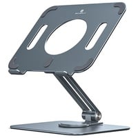 Orbeet Laptoptisch Laptop Tablet iPad Ständer Faltbare 360° Drehung Desktop Halterung grau