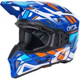 O'Neal EX-SRS Blau/Orange/Weiß XXL