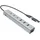 iTEC I-tec CAHUBMETAL7 USB-Hub 4+3 Port USB-A, USB-C® USB 3.1 Gen1 5 GBit/s Grau CAHUBMETAL7