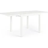 BIZZOTTO Pelagius Ausziehtisch 83-166 x 80 x 75 cm Weiß
