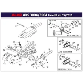 AL-KO Soft Dock AKS Kupplungsschutz schwarz