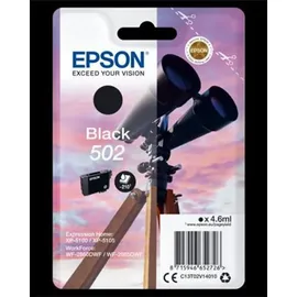 Epson 502 schwarz (C13T02V14010)