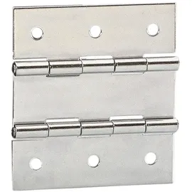 Adam Hall - Doppelscharnier, 1,5mm Stahl, verzinkt,