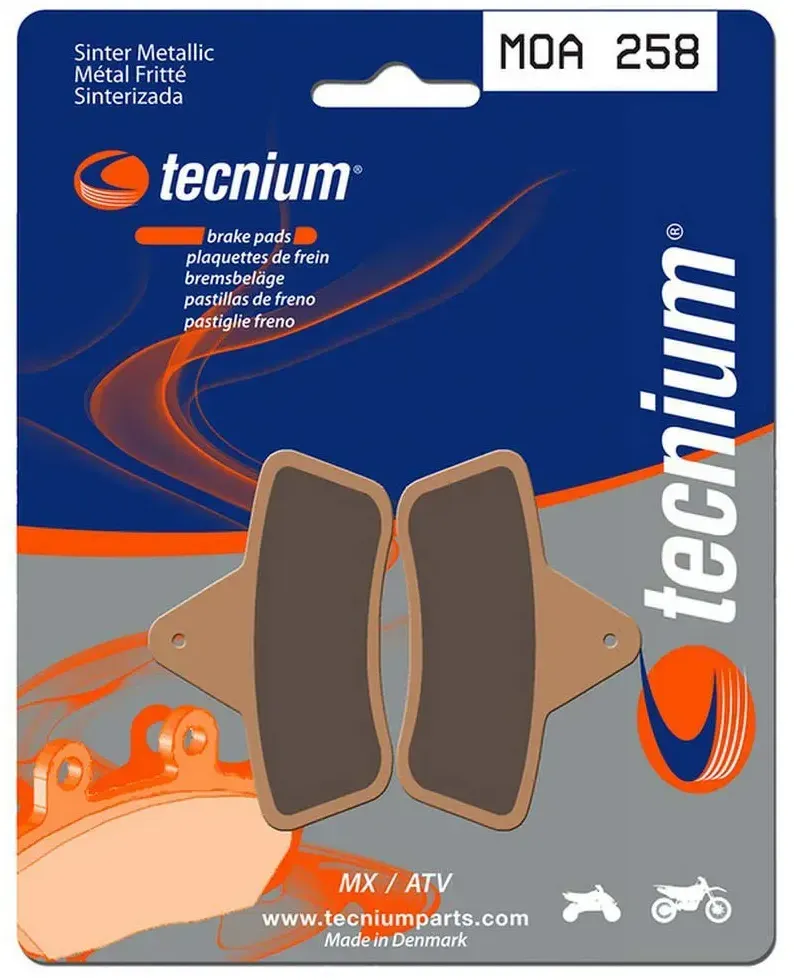 Tecnium Moa258 Sinterbremsbeläge - Brown - One Size