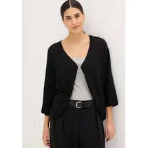 bonprix Strickjacke schwarz XXL