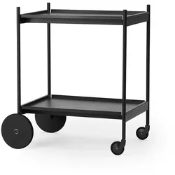 Normann Copenhagen - Rul Trolley Black Normann Copenhagen - 71 cm - 77 cm