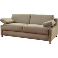 Bali Schlafsofa »Viola«, mit Seitenkissen beige