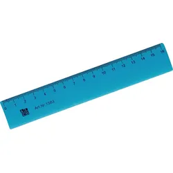 ALCO Lineal flexibel 16cm blau