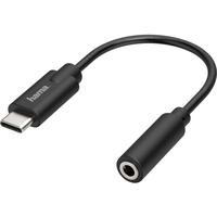Hama Audio-Adapter, USB-C-Stecker - 3,5-mm-Klinke-Buchse, Stereo