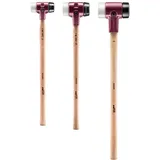 Halder SIMPLEX Vorschlaghammer Ø 60 mm Gummi / Superplastik mit Tempergussgehäuse