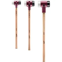 Halder SIMPLEX Vorschlaghammer Ø 60 mm Gummi / Superplastik mit Tempergussgehäuse