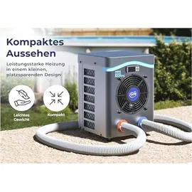 Gre Mini-Wärmepumpe HPM 40 m3