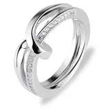 JETTE Ring silber 51