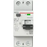 AEG FN225/A30 2P Typ A 25A, 30mA, 2 Teilungseinheiten 2CSF702156R1250