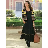 CREATION L Strickjacke in bunt-gemustert | Gr.: 40