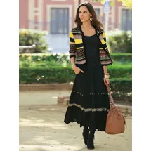 CREATION L Strickjacke in bunt-gemustert | Gr.: 40