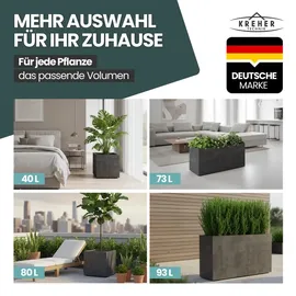 Kreher Millennium 99 x 37,5 x 37,5 cm Anthrazit