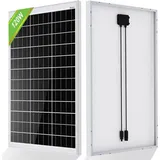 Eco-worthy - 120 Watt 12V Solarmodul mono Solarpanel Photovoltaik Solarzelle zum Aufladen von 12V Batterie, für Boote, Wohnmobile, Vans,
