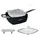 Cheffinger Multi Pfanne Induktion Pfannen-Set 4-tlg. 24 x 24 cm + 9,5 cm