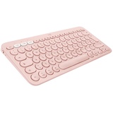 Logitech K380 Multi-Device Bluetooth Keyboard Tastatur QWERTY Italienisch Pink