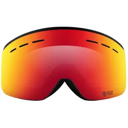 YEAZ Ski- Snowboardbrille schwarz RISE