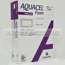adequapharm GmbH AQUACEL Foam adhäsiv 8x13 cm