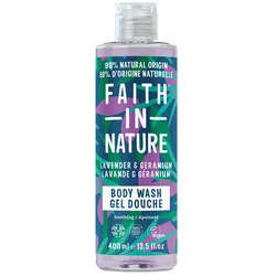 Faith in Nature Lavendel & Geranie Body Wash 400 ml
