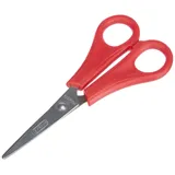 Herlitz Bastelschere spitz farbig sortiert,