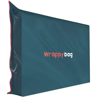 WRAPPYBAG – Matratzenhülle aus undurchsichtigem Kunststoff – 5 Größen verfügbar – Wasserdichte und reißfeste Schutzhülle für Matratzen – für Umzug, Lagerung und Transport Blau