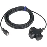 SIROX 345.510 Strom Verlängerungskabel 16A Schwarz 10.00 m H07RN-F 3G 1,5mm2