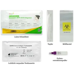 20x Hotgen Antigen-Nasal Laien-Schnelltest (Selbsttest)