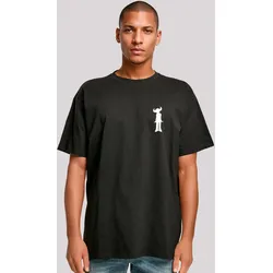 Oversize-Shirt F4NT4STIC "Jamiroquai Iconic Symbol", Herren, Gr. M, schwarz, Obermaterial: 100% Baumwolle, casual, oversize, Rundhals, Kurzarm ohne Bündchen, Shirts, Premium Qualität
