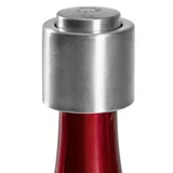 ich-zapfe Flaschenstopfen, Silber, Metall, 4.9x4.5x4.9 cm, Essen & Trinken, Barausstattung
