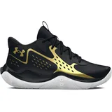 Under Armour Jet '23 Basketballschuhe Kinder 002 black/black/metallic gold 35.5